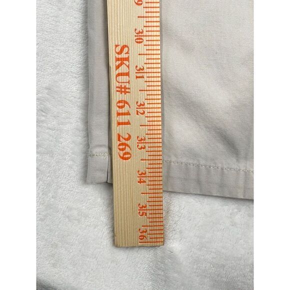 Columbia Men's Chino Pant Size 38x34 Gray 100% Cotton Mid Rise Straight Legs - Picture 13 of 16